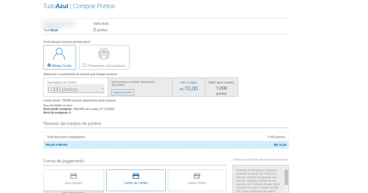 Aprenda A Comprar Pontos TudoAzul Veja O Passo A Passo