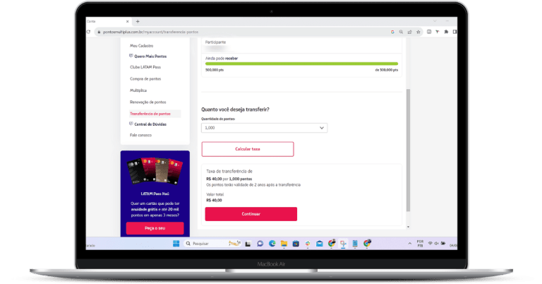 Como Transferir Pontos Latam Pass Veja O Passo A Passo