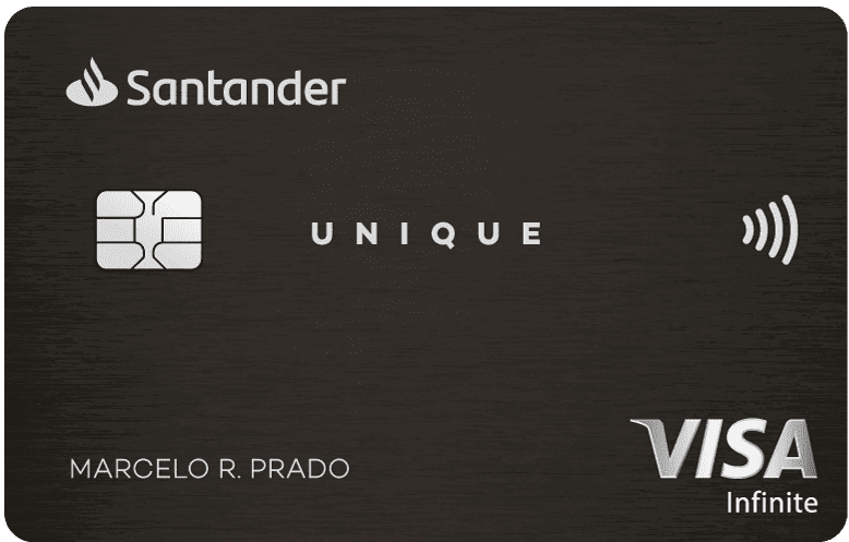 Cartão Santander Unique Cashback Visa Infinite