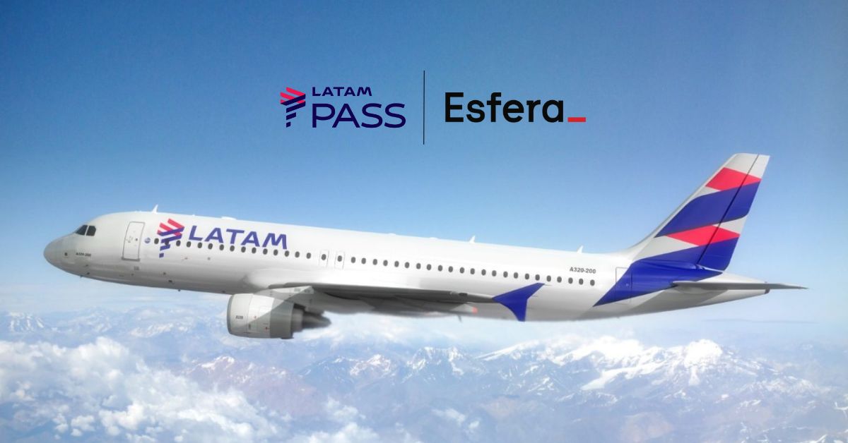 Capa LATAM Pass e Esfera