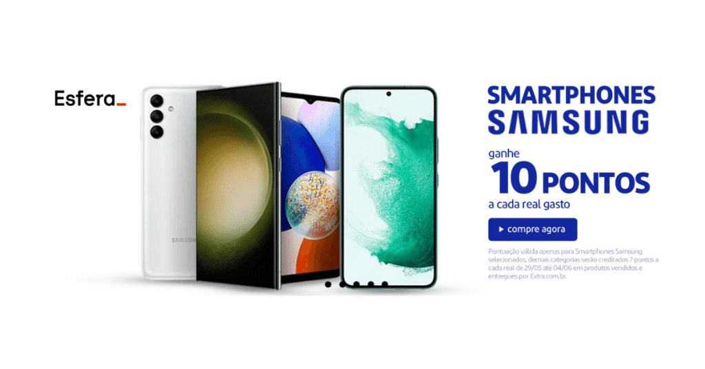 Oferta smartphones Samsung na Esfera