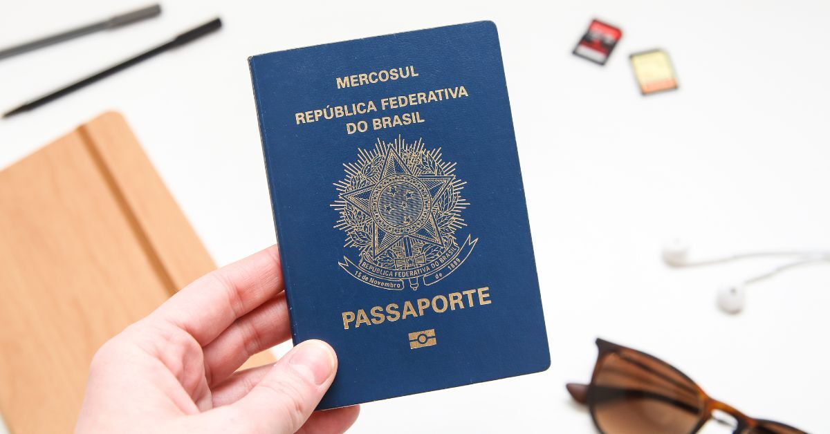 Imagem representa o passaporte de emergência