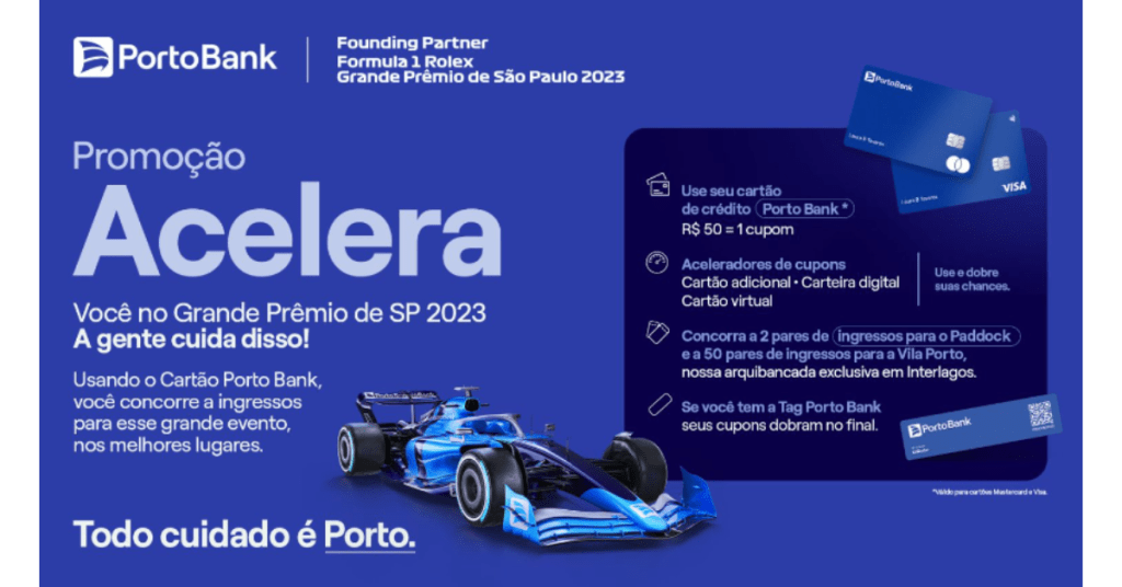 Promoção Porto Bank Fórmula 1