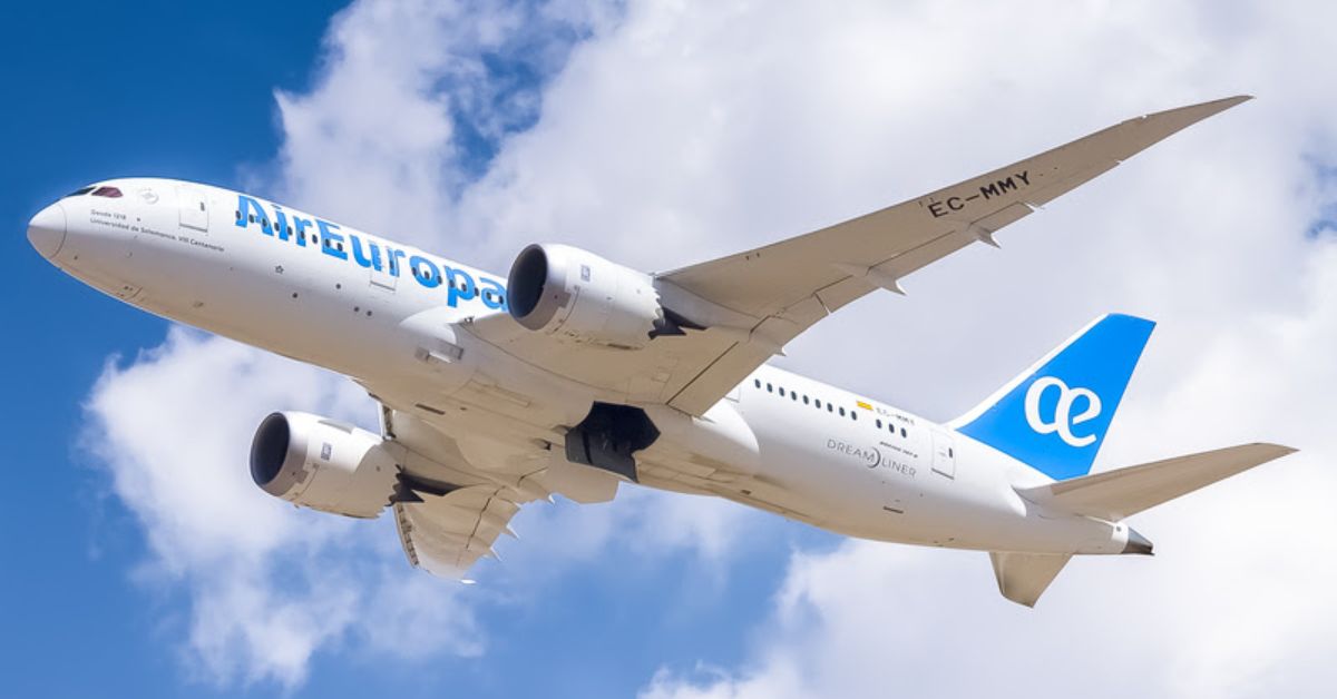 Classe excutiva da Air Europa