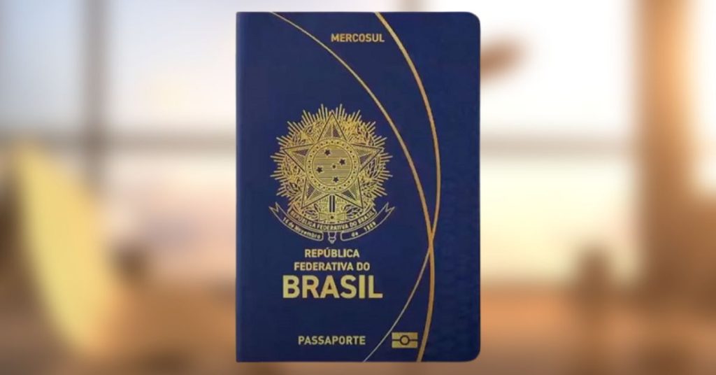 Capa Passaporte Brasileiro