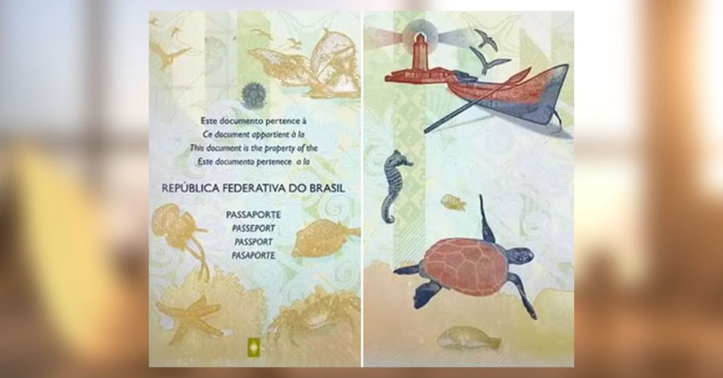 Interior passaporte brasileiro 1
