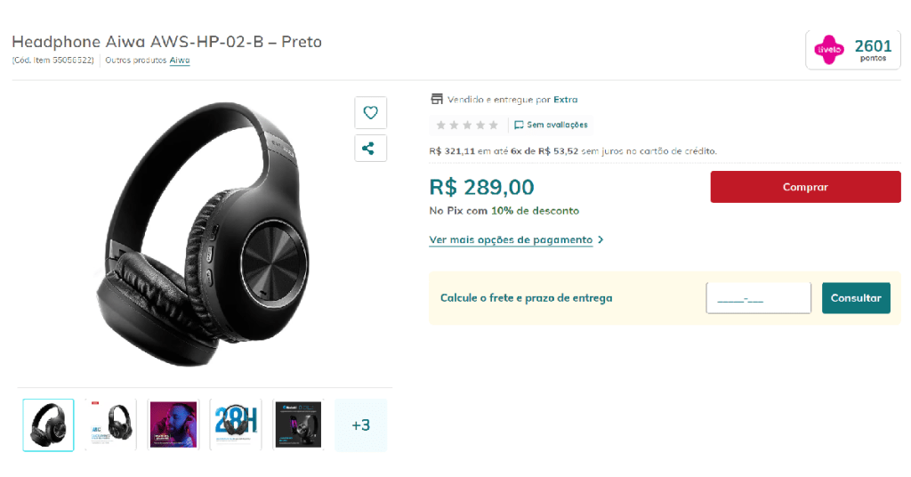 Promoção Livelo e Extra